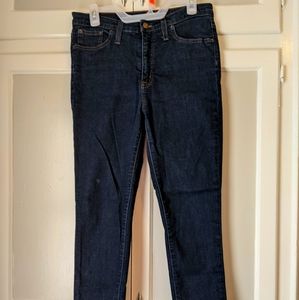 J. crew women's high rise skinny jeans